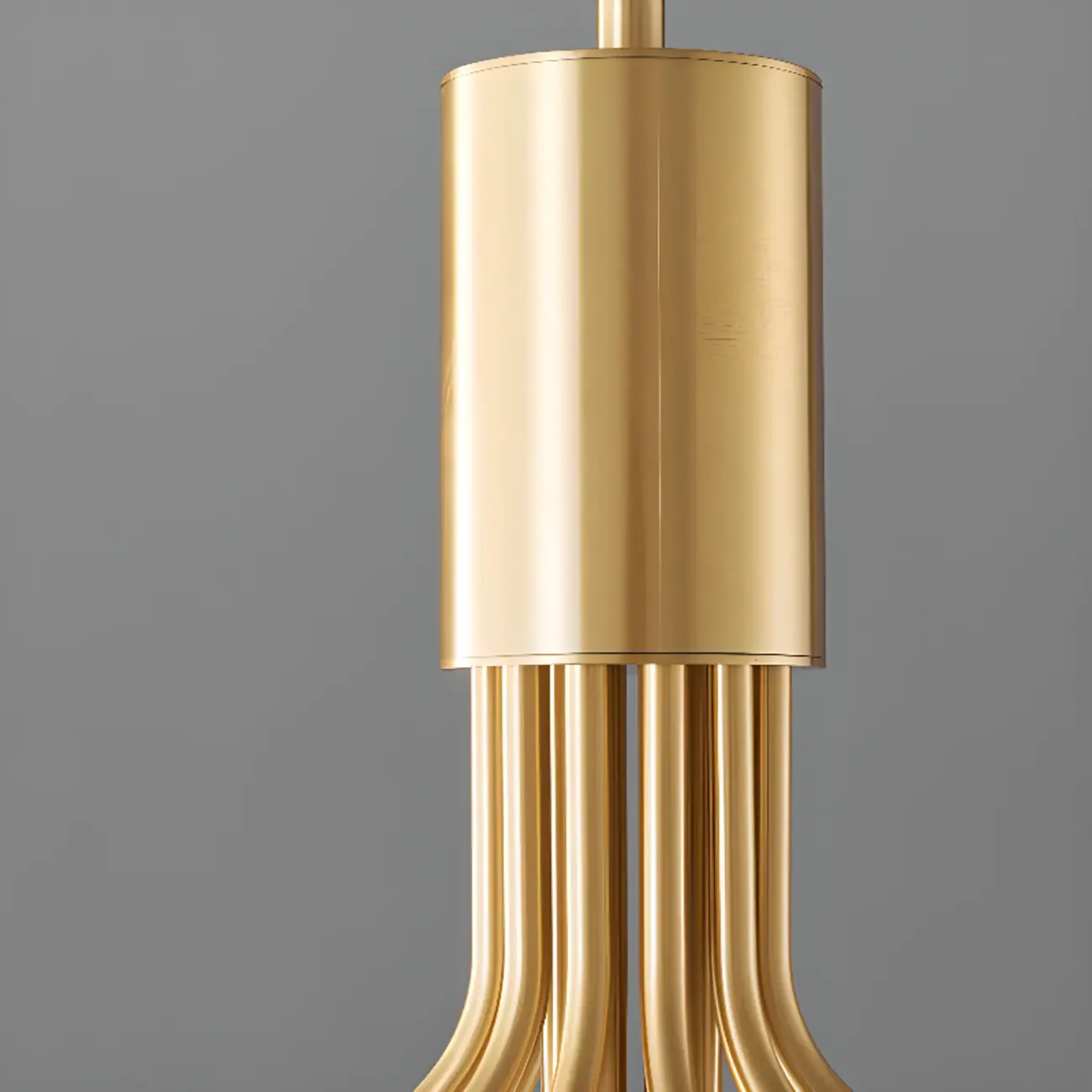 2-Tier Modern Globe Chandelier Adjustable Hanging Length