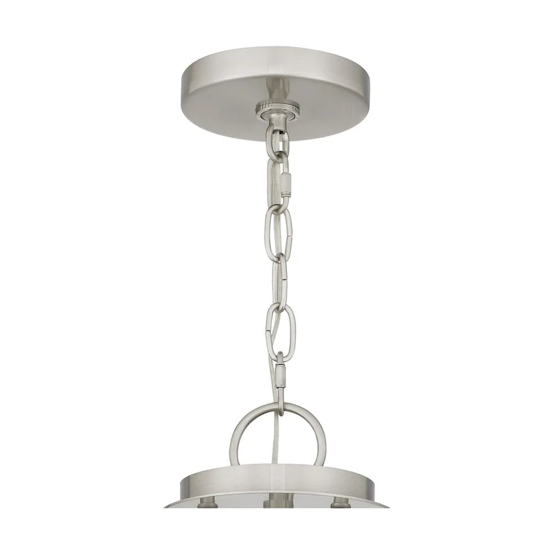 Emile 4-Light Brushed Nickel Modern Pendant