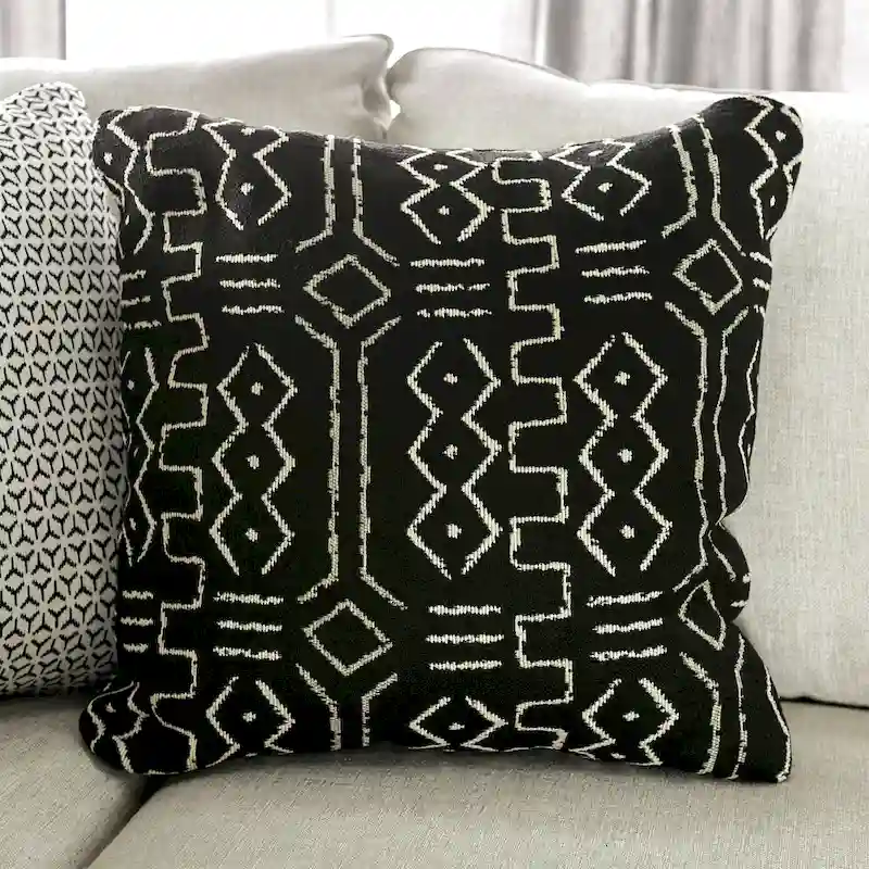 Ilka Transitional Chenille L-Shaped Flared Arms Sectional by Furniture of America