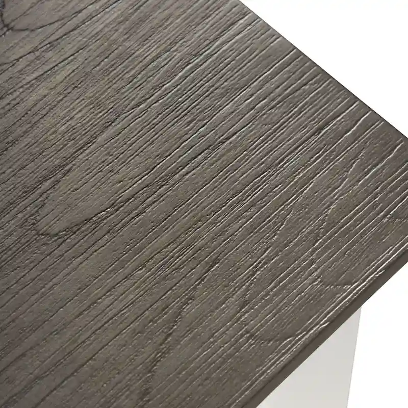 Furniture of America Vesper 3-Piece Counter Height Dining Set with Shelving