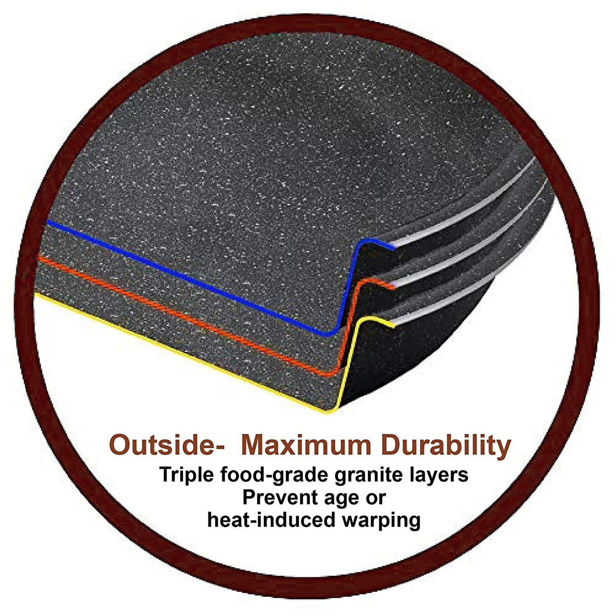 Kitchen Granite Cookware Set, Cooking Pans Set Non-Stick Pots 12/15/30-piece Set