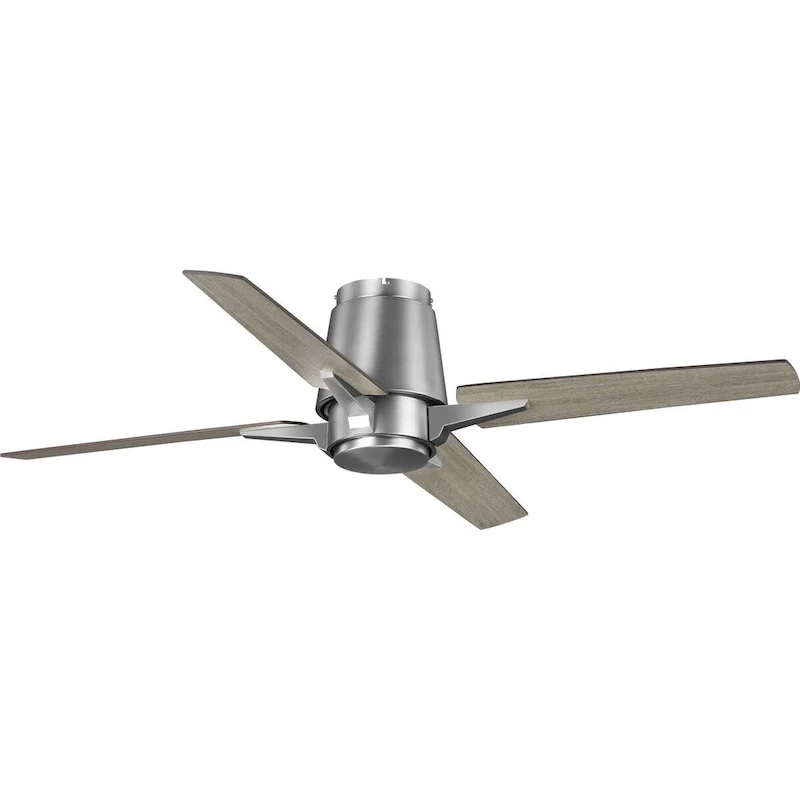 Lindale Collection 52  Four-Blade Antique Nickel Ceiling Fan - 11.18  x 52  x 52