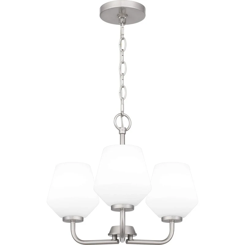 Nielson 3-Light Brushed Nickel Pendant Light
