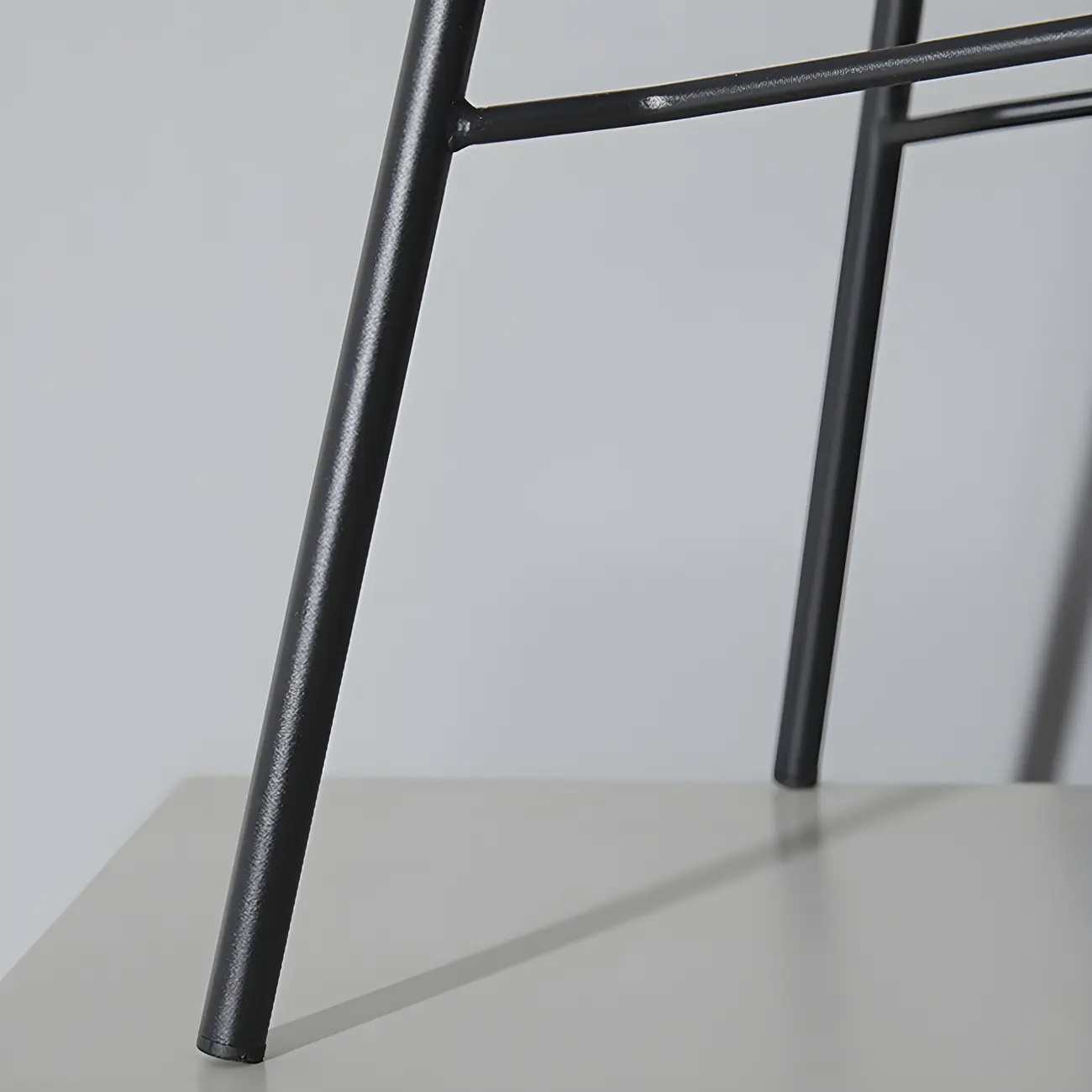 Brown Saddle Metal Frame Leather Counter Stools with Backs