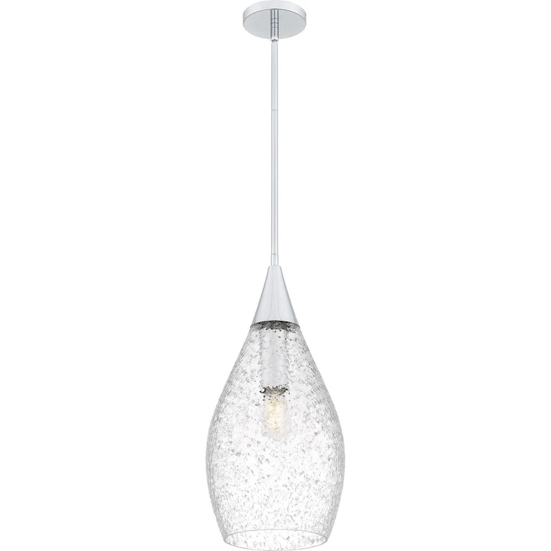 Spruce 1-Light Polished Chrome Pendant Light