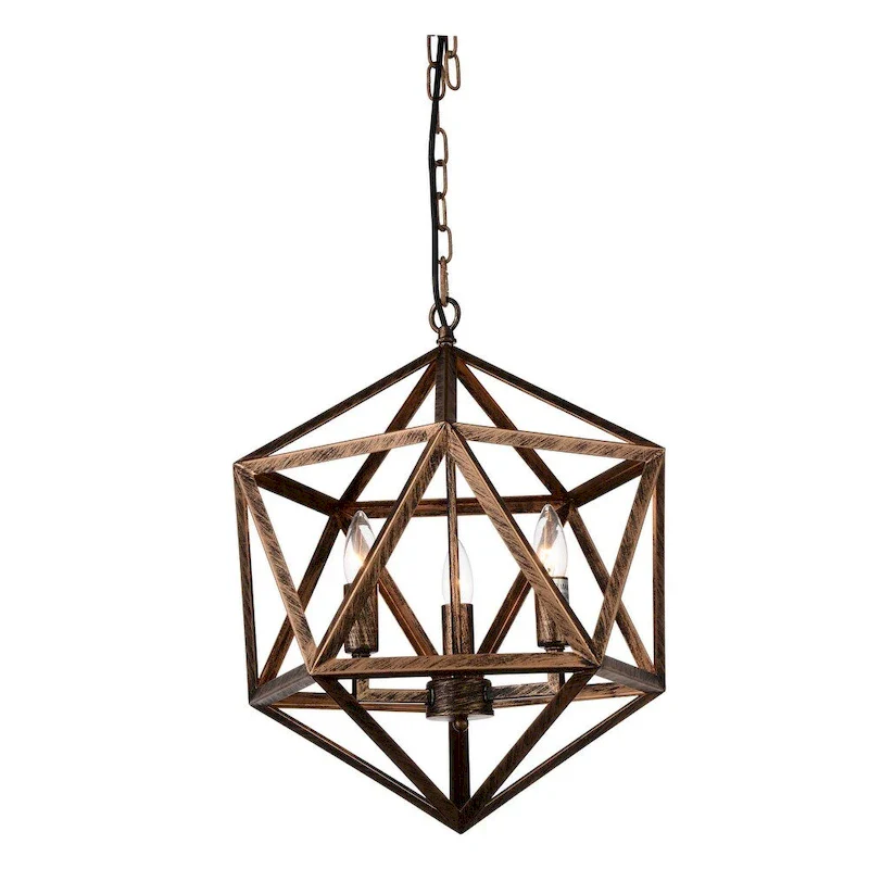 Franco Home Four Light Pendant Amazon Antique forged copper - Exact Size