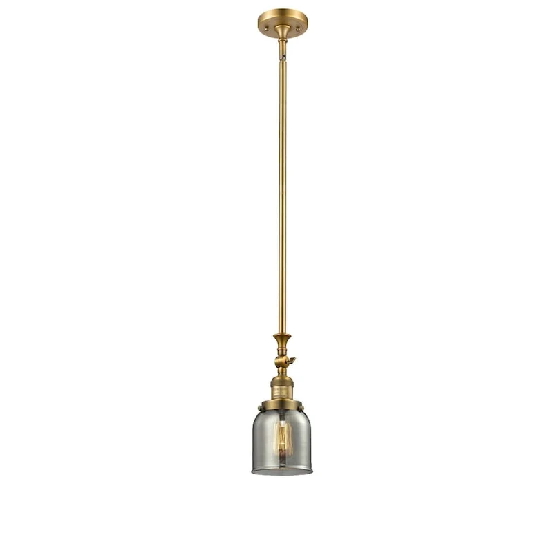 Innovations Lighting Small Bell 5  Wide Adjustable Mini Pendant