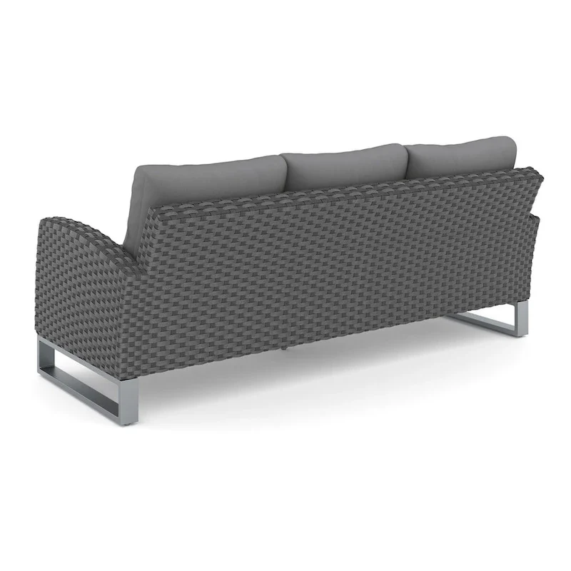 New Classic Furniture Fiji 4-Piece Patio Sofa Set with Sled Base