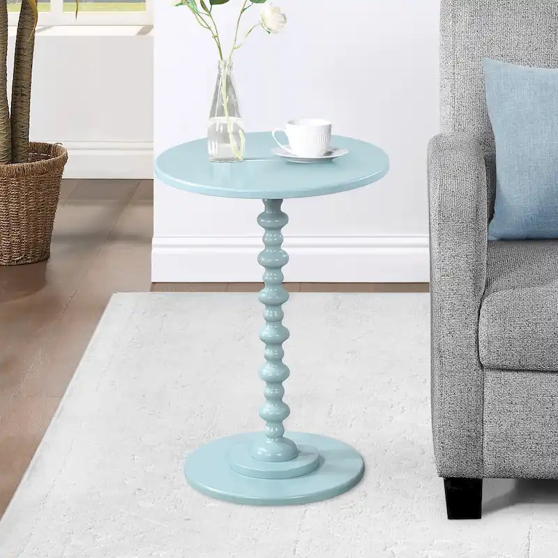 Convenience Concepts Palm Beach Round Spindle Table