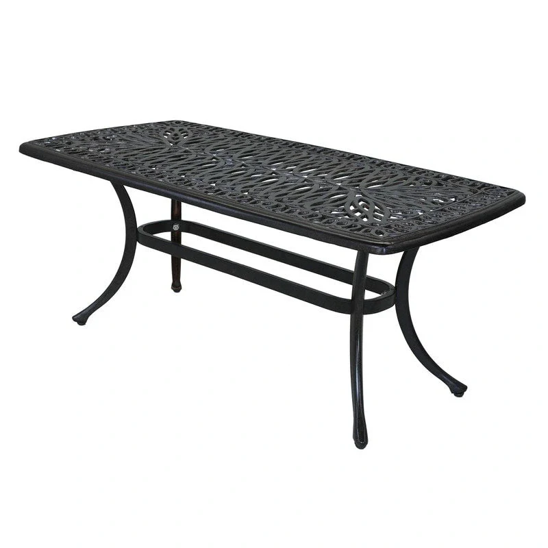 Havenside Home Saybrook Cast Rectangle Coffee Table