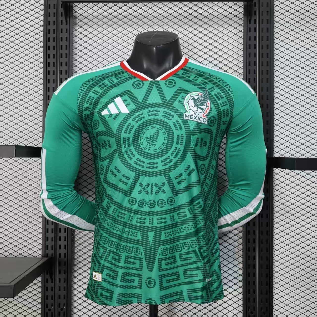 Maillot Mexique domicile manches longues Coupe du monde 2026