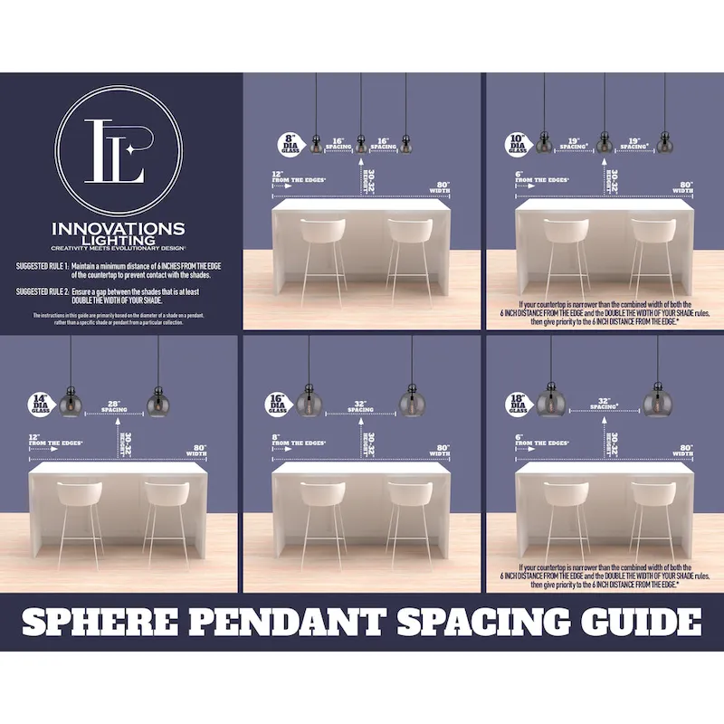 Innovations Lighting Newton Sphere - 1 Light 10  Stem Hung Pendant