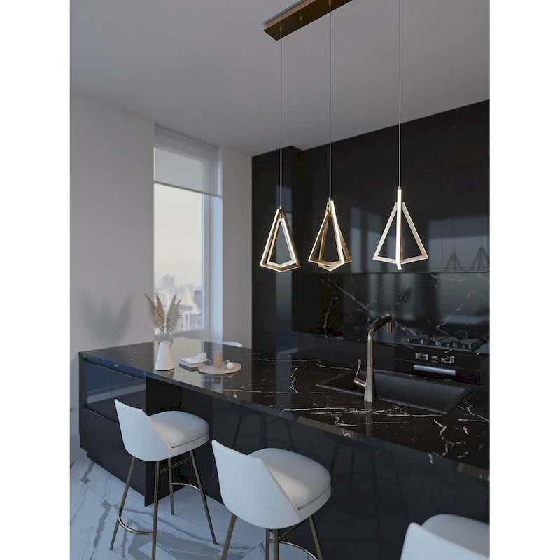 AFX GNAP15L30D1LNR3 Gianna 36  Wide LED Linear Pendant