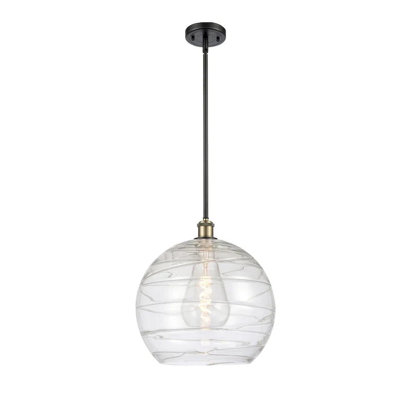 Innovations Lighting Athens Deco Swirl 1 Light 14  Pendant