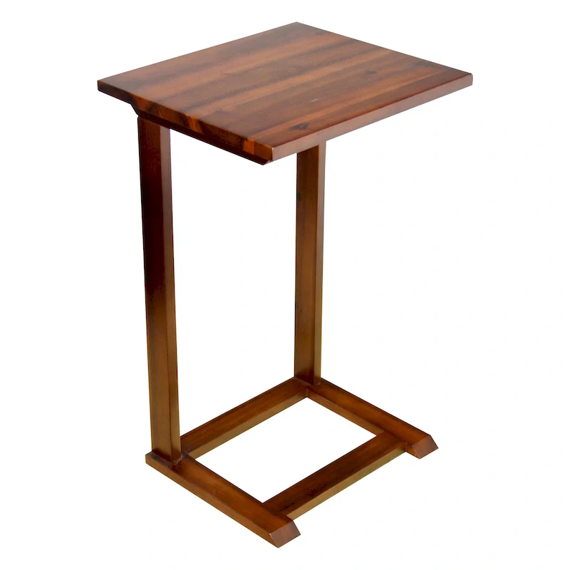 Porch & Den Holly Hill Solid Acacia Sofa C-Table