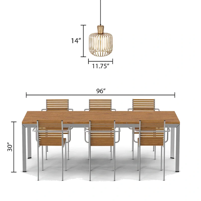 Charissa River of Goods Antique Brass-Painted Metal 11.75-Inch Pendant Light with Cage Globe Shade - 11.75  x 11.75  x 16/75