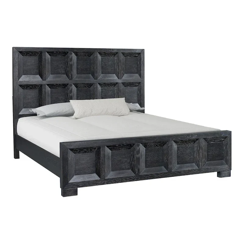 Furniture of America Durem Modern Classic Wood Panel Bed