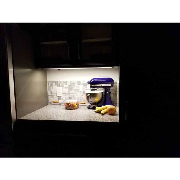 12  Dimmable LED Under Cabinet Kitchen Overhead Lighting - 120V LED Light Bar