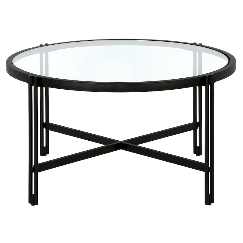 Inez 32   Wide Round Coffee Table