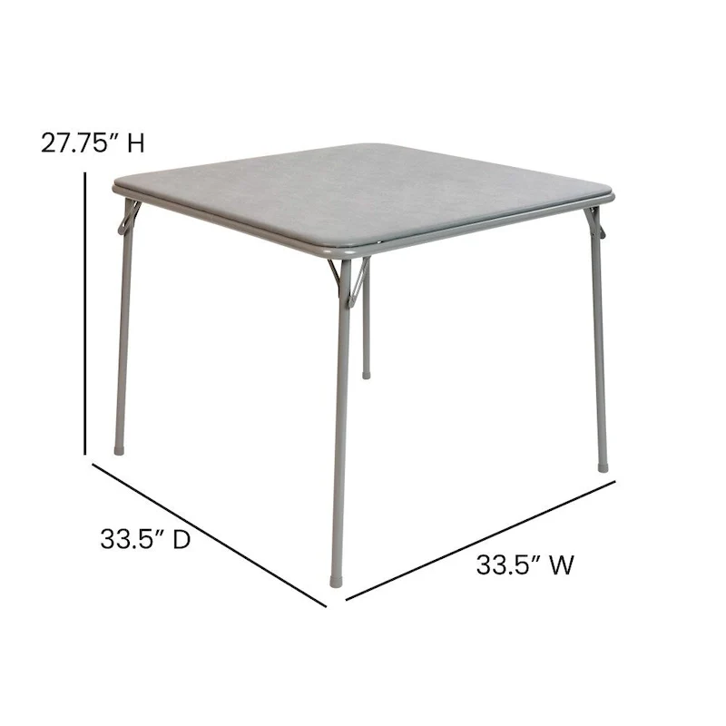 Foldable Vinyl Card Table