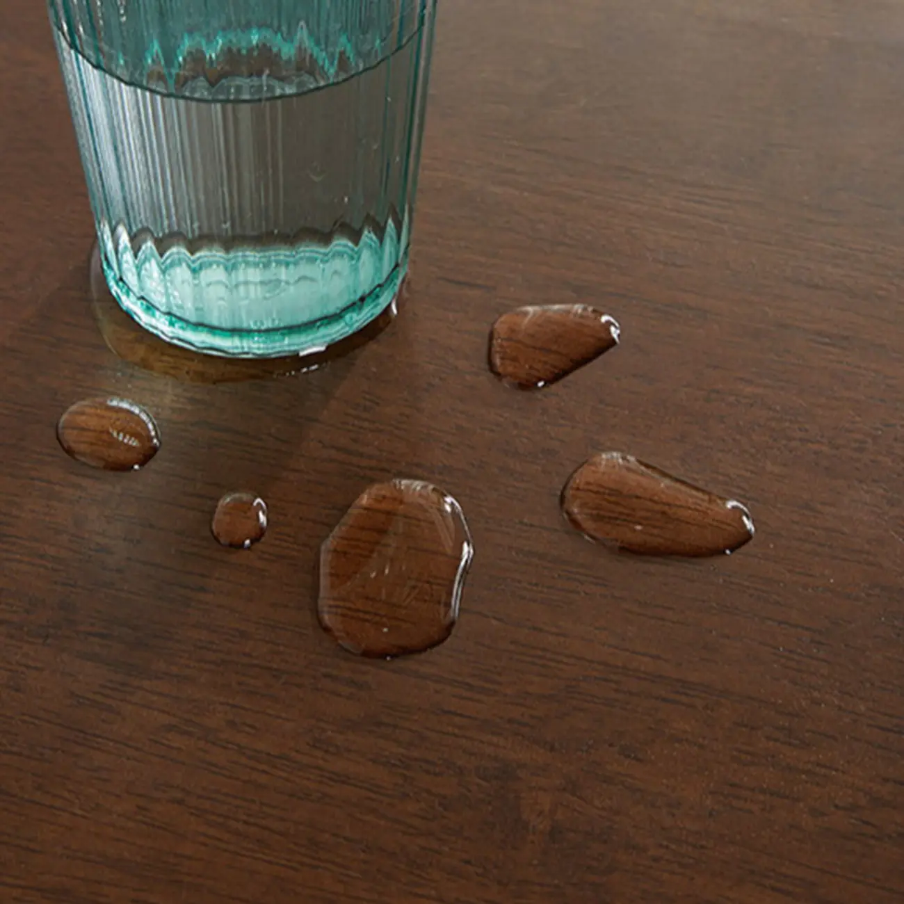 Mid-century Abstract Wood Round C Shaped End Table