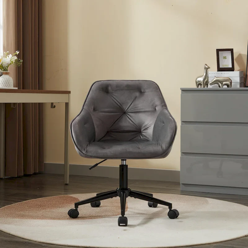 Velvet Home Office Chair