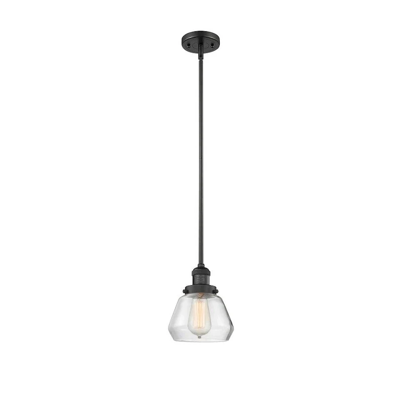 Innovations Lighting Fulton Single Light 7  Wide Mini Pendant with