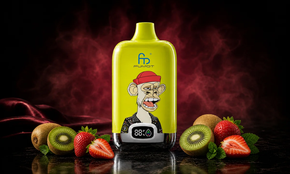 Fumot Digital Box 12000 Strawberry Kiwi