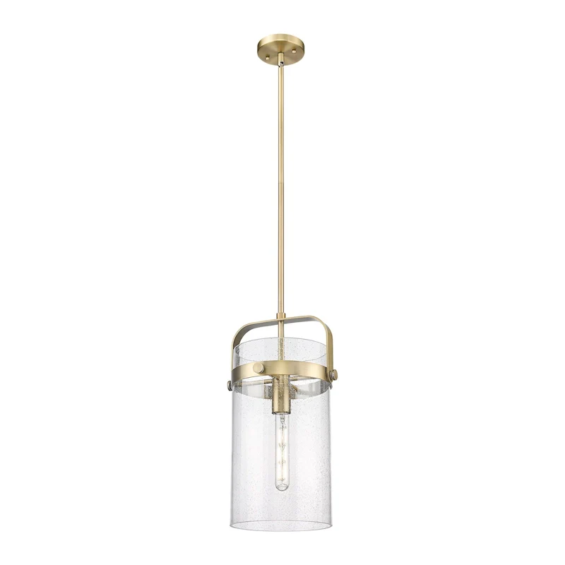 Innovations Lighting Pilaster - 1 Light 8  Stem Hung Pendant