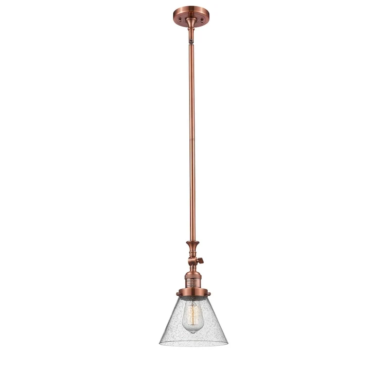 Innovations Lighting Large Cone 8  Wide Adjustable Mini Pendant