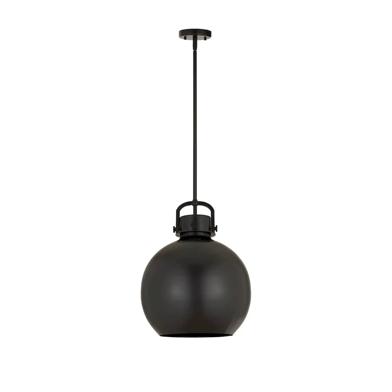 Innovations Lighting Newton Metal Sphere - 1 Light 14  Stem Hung Pendant