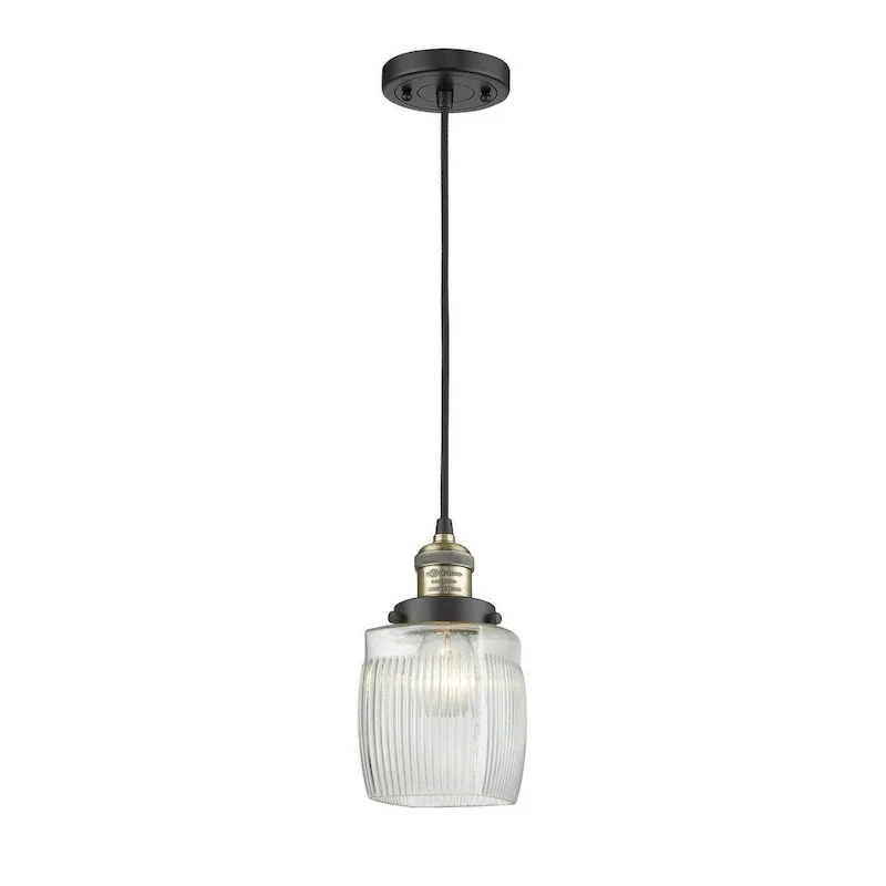 Innovations Lighting Colton Single Light 6  Wide Mini Pendant with