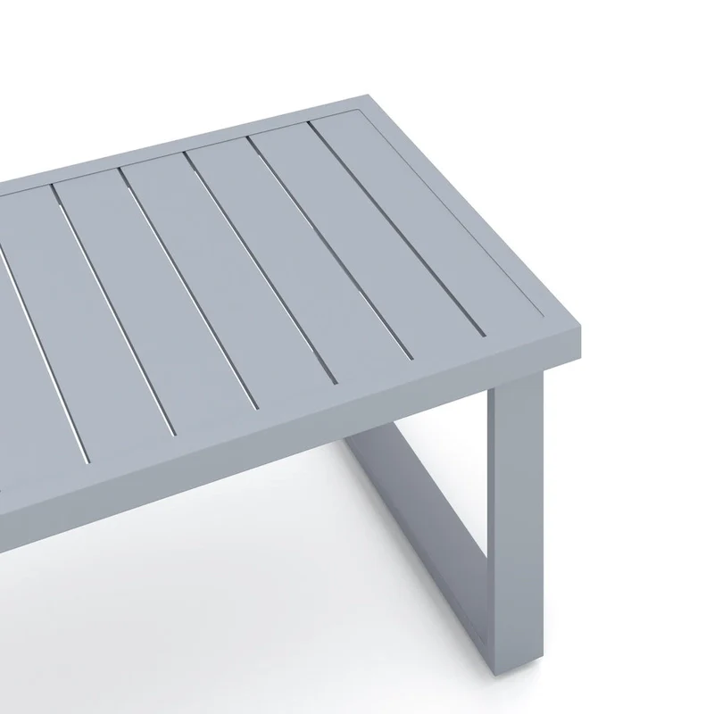 New Classic Furniture Fiji 4-Piece Patio Sofa Set with Sled Base