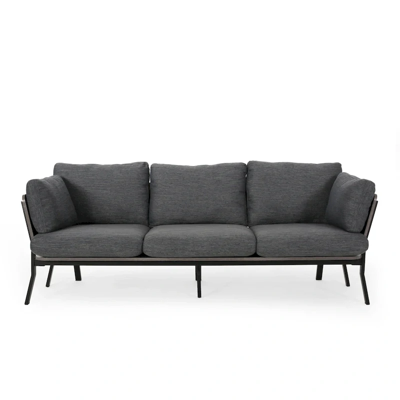Carvel Mid-century Modern 3-seater Sofa by Christopher Knight Home