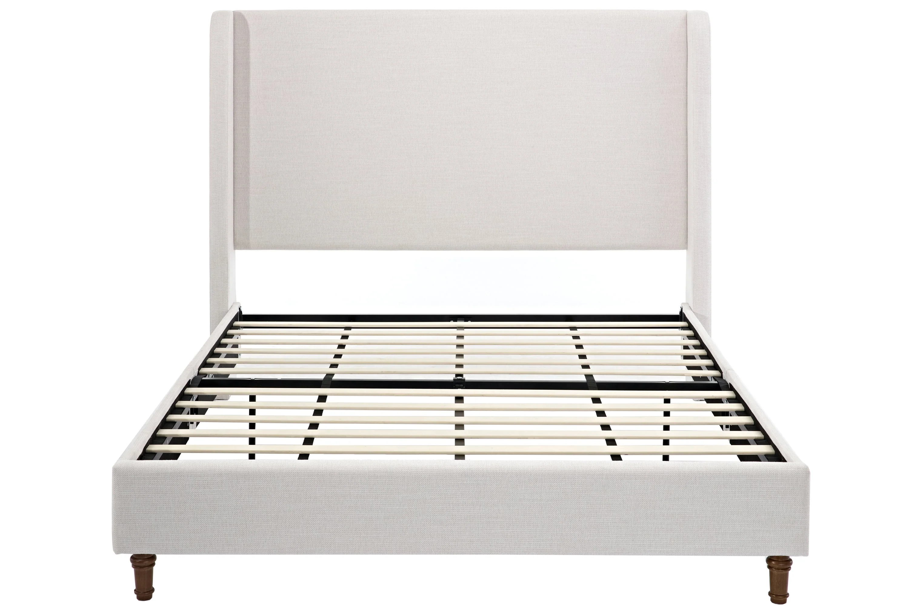 Walker Edison | Harper Tall 54 Headboard Upholstered Queen Bed