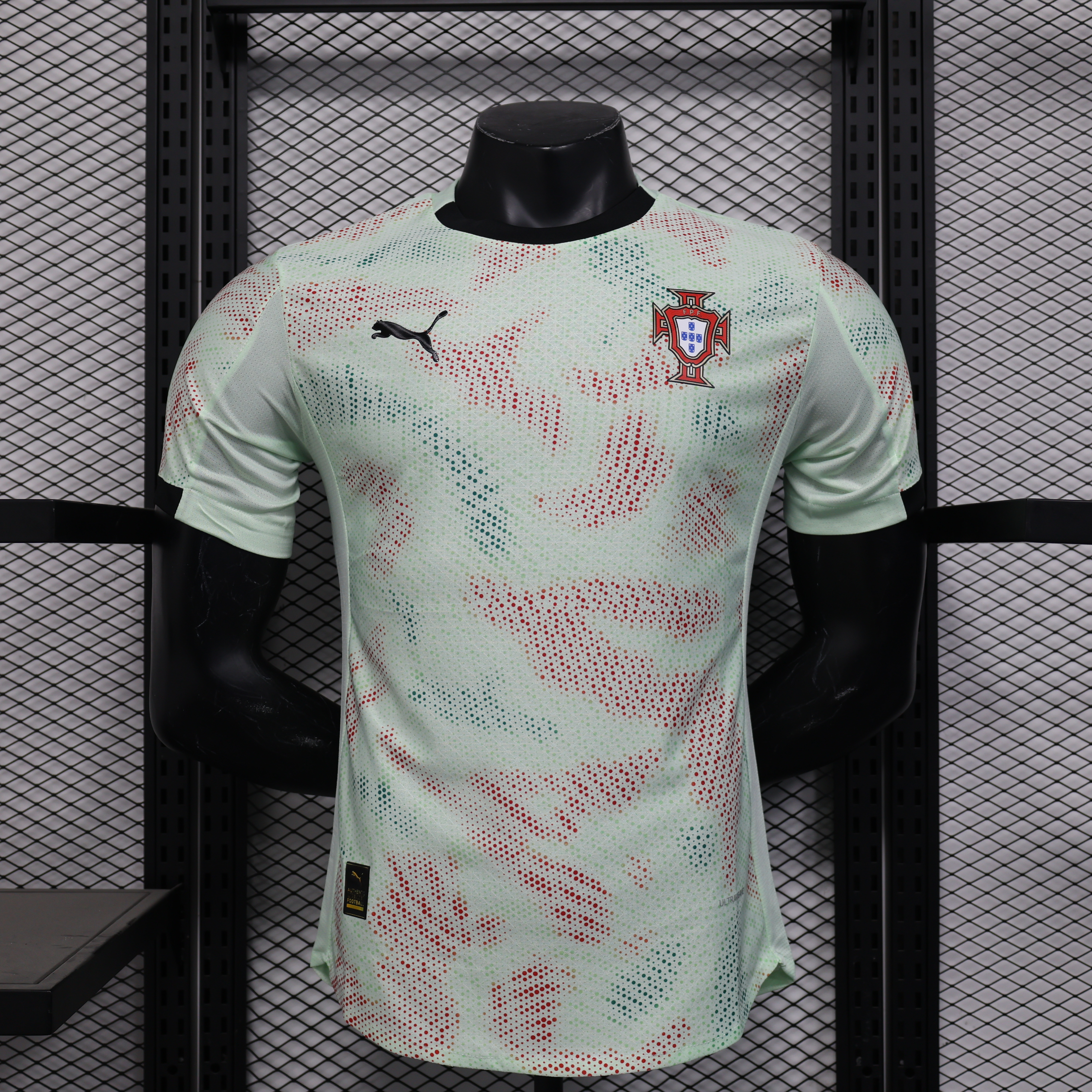 Maillot Portugal extérieur Vert fluo 2025/2026