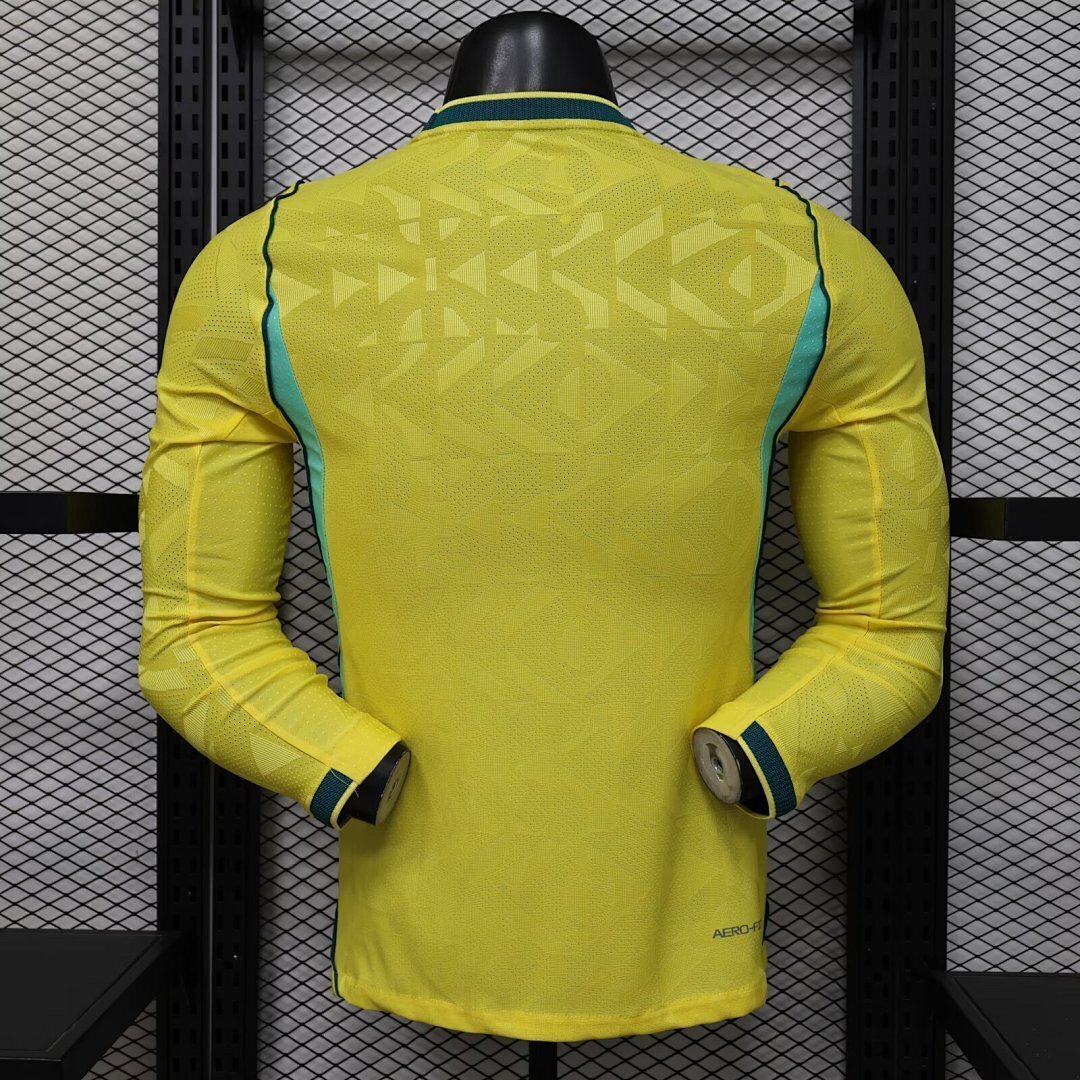 Maillot Brésil domicile manches longues Coupe du monde 2026