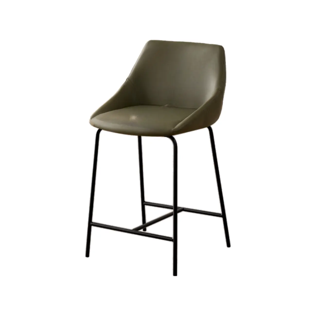 Counter Adjustable Modern Leather Bar Stools