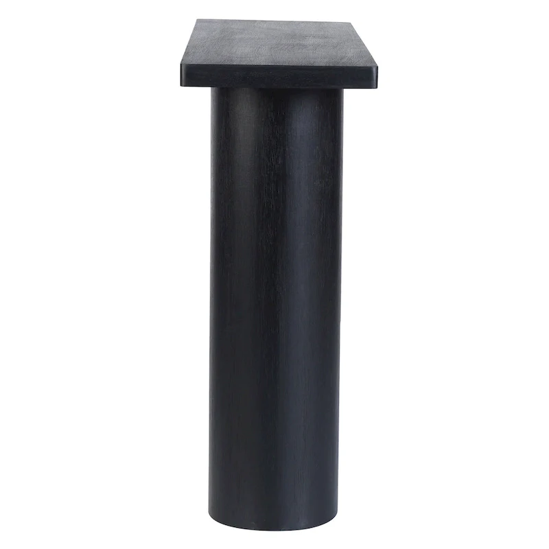 Half Moon Mango Wood Console Table by East at Main