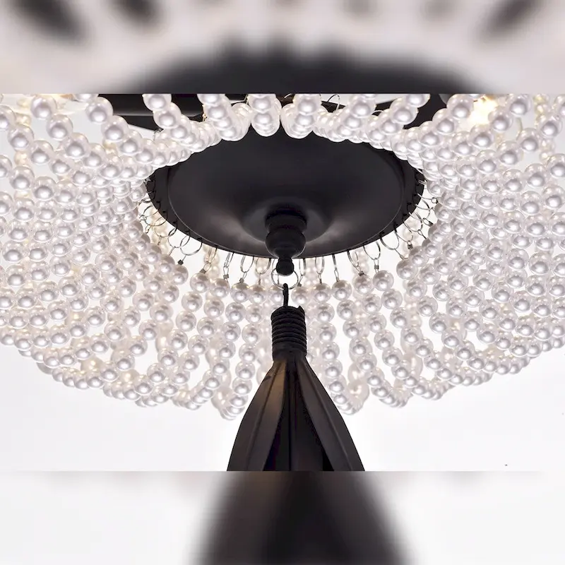 Cahrin 3-Light 16-Inch Pearl Bead Pendant