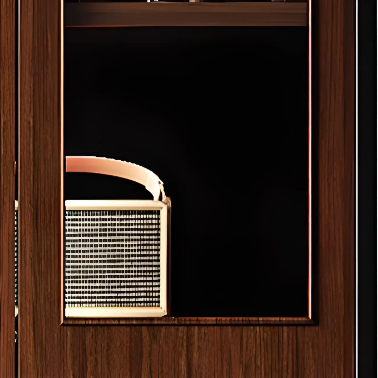 Tall French Country Display Wooden Bookcase with Cushioned Bench