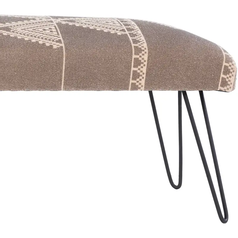Heria Modern Bohemian Upholstered Bench