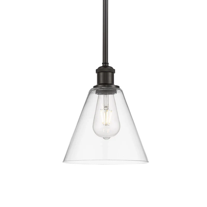 Innovations Lighting 516-1S-10-8 Berkshire Pendant Berkshire 8  Wide