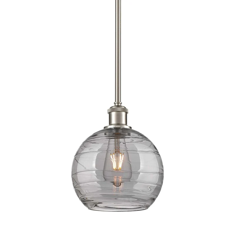 Innovations Lighting 516-1S-10-8 Athens Deco Swirl Pendant Athens Deco