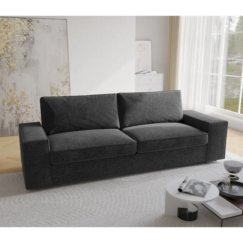80 Modern Loveseat Couch 3 Seater Sofa