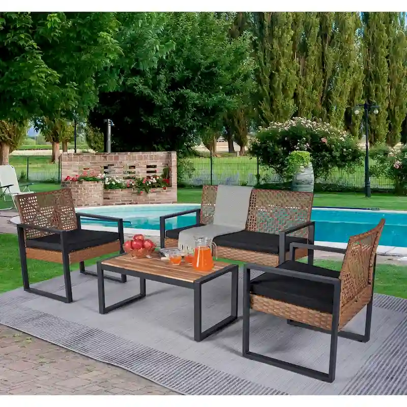 WW 4-Piece Patio Furniture Set