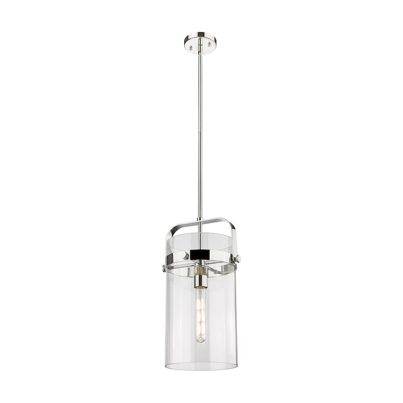 Innovations Lighting Pilaster - 1 Light 8  Stem Hung Pendant