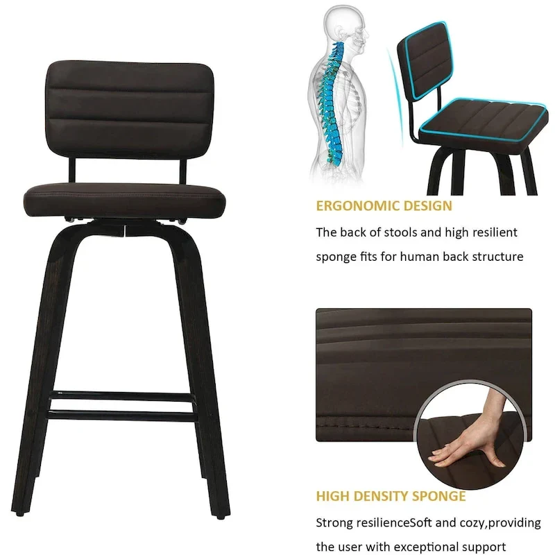 Swivel Bar Stools Bentwood Counter Height Bar Stools