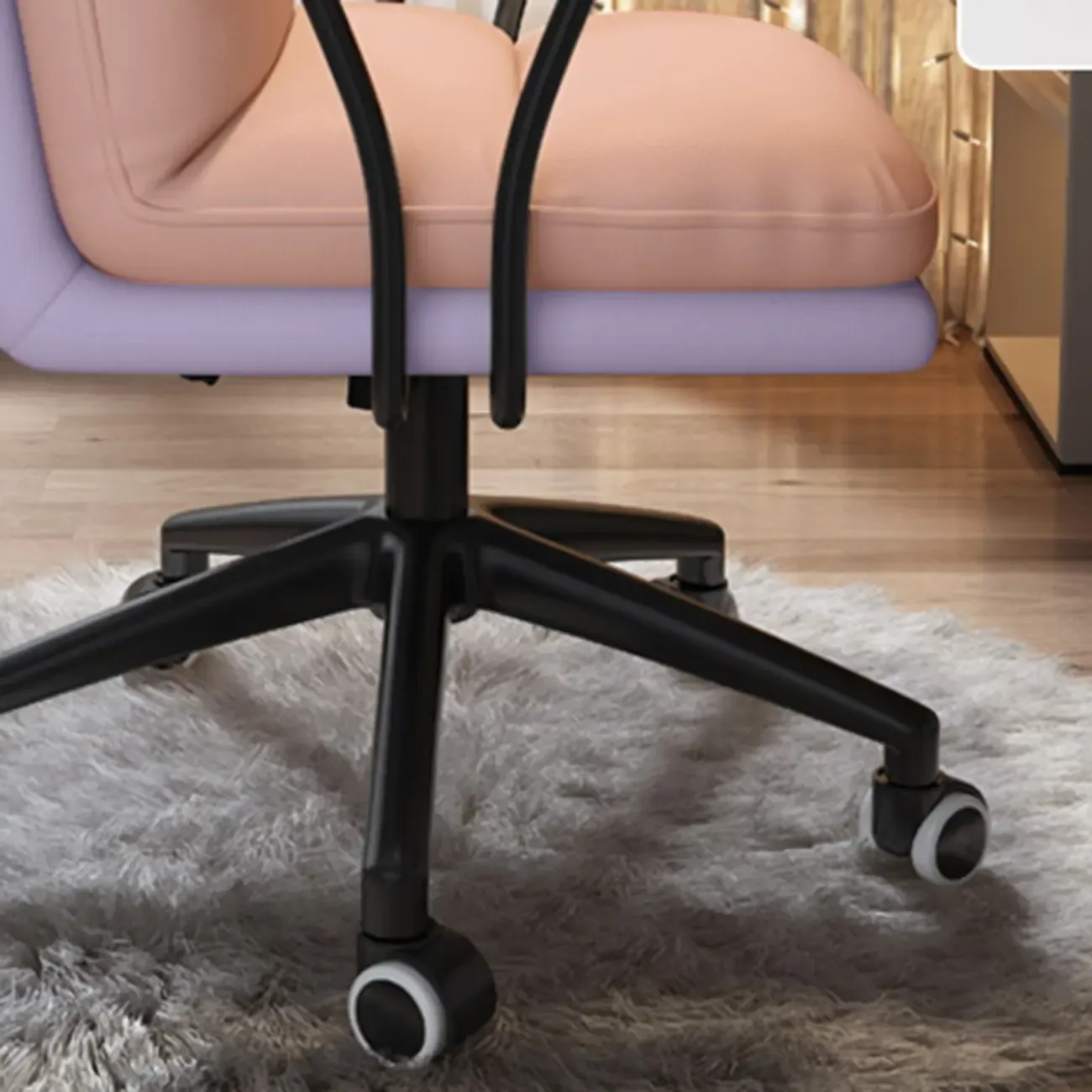 Modern Leather Adjustable Swivel Office Desk Chair