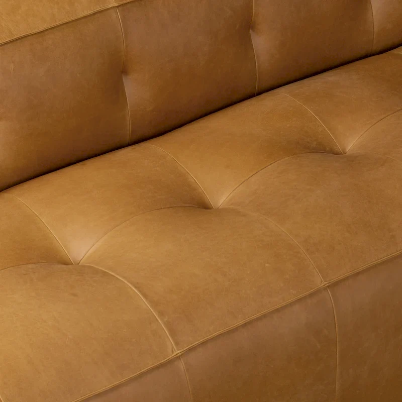 Poly & Bark Capa 92 Sofa - Full Grain Genuine Italian Leather
